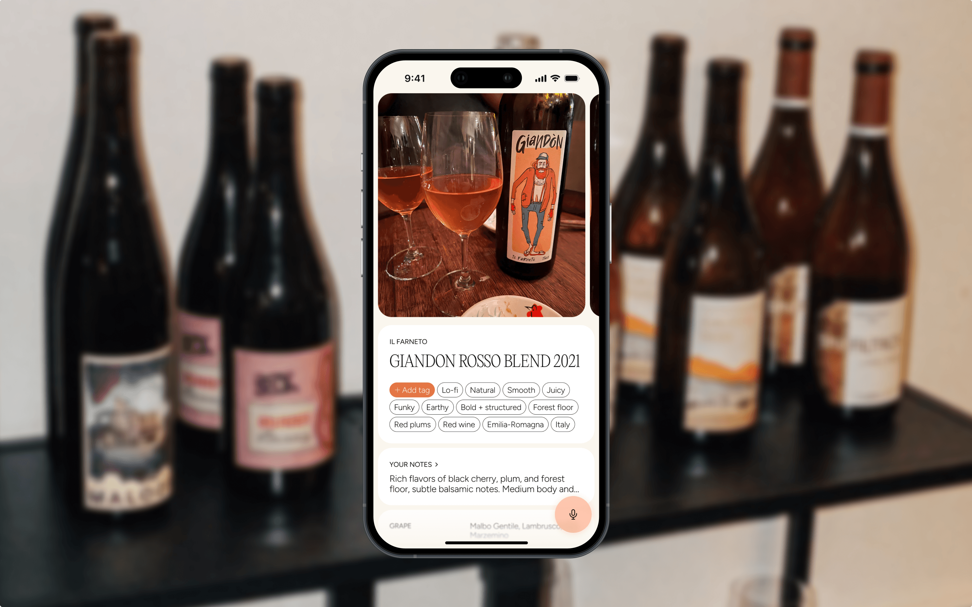 Tasting Notes App